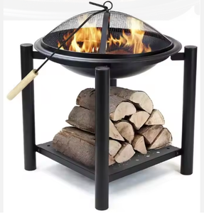 <span class=keywords><strong>Barbecue</strong></span> multifonctionnel réglable Grill Fire Pit Grills avec stockage de bûches de bois pour une utilisation décorative - Product Image 6