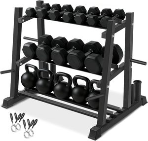CZFIT Wholesale Three-Layer <b>Dumbbell</b> Rack Accessories Home Gym Use Fitness Equipment for <b>Dumbbell</b> Storage Benches Racks - Product Image 1