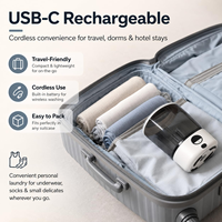 Lave-linge portable sans fil tout-en-un mini automatique étanche en plastique de qualité supérieure pour sous-vêtements et chaussettes