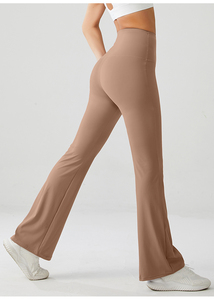 <span class=keywords><strong>Pantaloni</strong></span> Aderenti a Vita Alta Personalizzati con Cuciture Visibili per Donna, Abbigliamento da Palestra, Abbigliamento Sportivo Femminile, <span class=keywords><strong>Pantaloni</strong></span> da Yoga e Fitness - Product Image 4