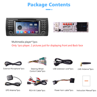 7 "Android écran tactile Android 12 autoradio Navigation 4 + 64G Nulitmedia pour BMW E39 1996-2003