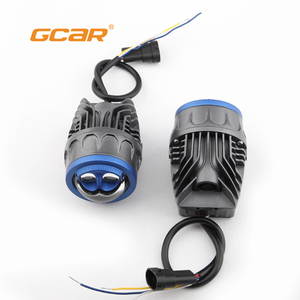Gcar ไฟตัดหมอก LED <span class=keywords><strong>2</strong></span> "F2 6000K + 3000K IP67กำลังไฟสูง45W ใช้ได้กับรถยนต์มอเตอร์ไซค์ - Product Image 3