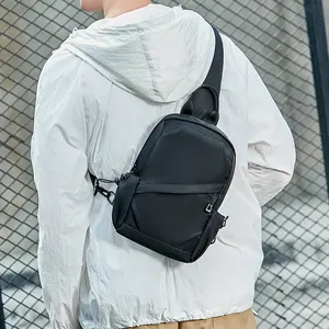 Anti-Theft Single Shoulder Bag Waterproof Small Sling Bag Travel Bac Cross Sports Chest Bag Men