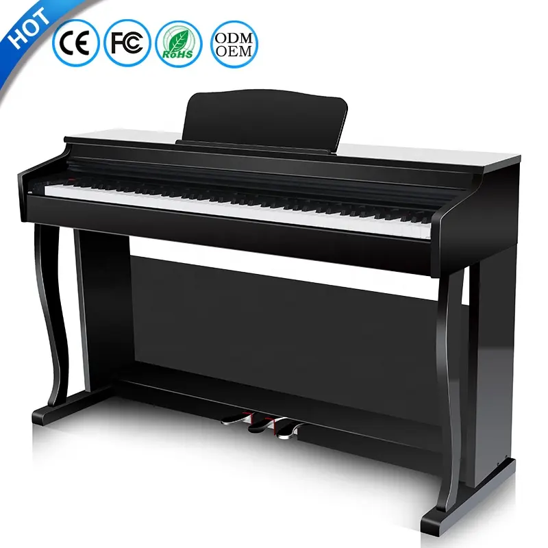 Piano digital de teclado midi pianos, teclado digital profissional