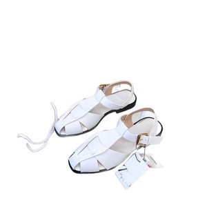 Sandali piatti estivi <span class=keywords><strong>da</strong></span> donna con fibbia - Colore unico, design semplice, versatili e comodi - Product Image 5