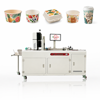 Impresora Automática de Tazones de Papel para Envases de Alimentos, Tazas de Papel, Tazones, Impresión Digital de Patrones Personalizados, Línea de Impresión por Inyección de Tinta en Venta