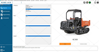 Logiciel de diagnostic Kubota KOBD ACE 2026.01