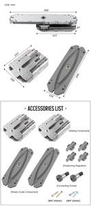 Estante de almacenamiento de cajón convertible multifuncional giratorio de 360 grados, mecanismo de armario de cocina, estante de accesorios de esquina - Product Image 6