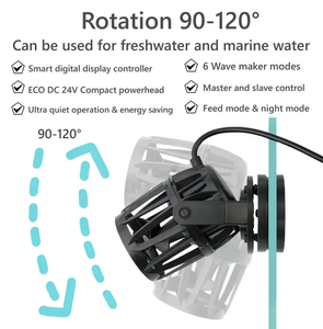 Chất lượng cao giá thấp 4000 đến 18000lh rạn san hô sóng làm máy bơm Nano rạn san hô dòng máy bơm mavemaker cho bể cá - Product Image 2