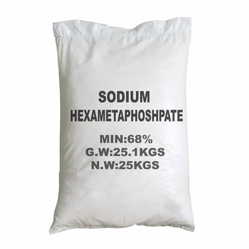 Sacchetti da 25 KG di sodio esametafosfato di qualità industriale polvere CAS 10124-56-8