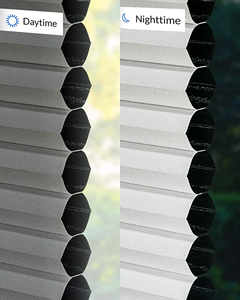 Tende a nido d'ape a prova di sole per lucernari completamente oscuranti motorizzate elettriche di alta qualità - Product Image 5