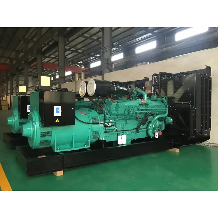 Generatore SHX 1000Kw 1 Mw generatore Diesel elettrico di tipo aperto per centrale elettrica