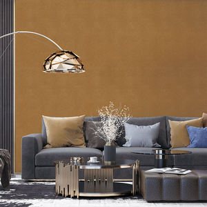 Revêtement mural textile imperméable et ignifuge à motifs floraux sans couture avec support non tissé, revêtement mural en tissu, rembourrage 100% fibre ES - Product Image 3