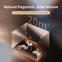 Diffuseur d'aromathérapie haut de gamme pour la maison et la voiture avec pâte de parfum de longue durée Ornement d'élimination des odeurs Encens et porte-encens