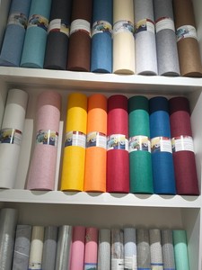 Autocollant mural en tissu orange-brun chaud pour <span class=keywords><strong>la</strong></span> création d'un coin confortable dans le salon familial - Product Image 3