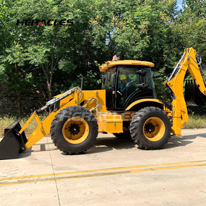 Mới Trung Quốc Bánh Xe Tải 4CX backhoe loader động cơ diesel di chuyển loại backhoe loader file đính kèm bao gồm xô bơm bánh có động cơ - Product Image 3