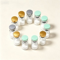 Expédition rapide, poudre lyophilisée GHK-Cu, peptide de cuivre bleu économique, peptide de haute pureté, matières premières cosmétiques