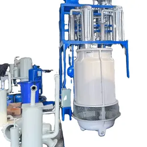 Plastics Pyrolysis Oil to Diesel Black Oil Distillation Plant Distillation Equipment For Crude Oil