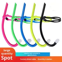 Tuba de plongée pour enfants XIALE en silicone, 41 cm, écologique, pliable, tube respiratoire sous-marin JW-703