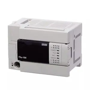 Pengendali pemrograman FX3U-16MT produk berkualitas PLC FX3U-16MR/ES-A