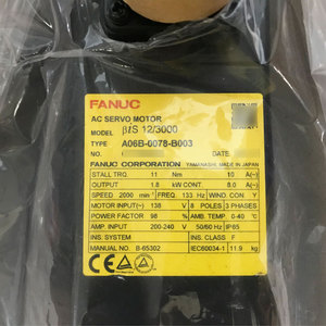 Motor Servo AC Industrial FANUC Nuevo Original A06B-0078-B003 - Product Image 2