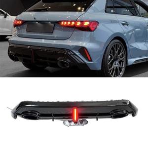 Para Audi A3 S3 2025+ - Kit de carrocería con difusor y protector de parachoques trasero, accesorios para coche - Product Image 3