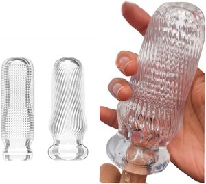Manchon de masturbation en TPE pour hommes, jouet sexuel réutilisable, entraîneur de pénis - Product Image 1