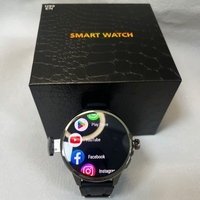 Reloj Inteligente con Tarjeta SIM 4G, Memoria de 128 GB, Descarga de Aplicaciones, Pantalla AMOLED con Cámara HD, Batería de 1100 mAh, Reloj Inteligente Android