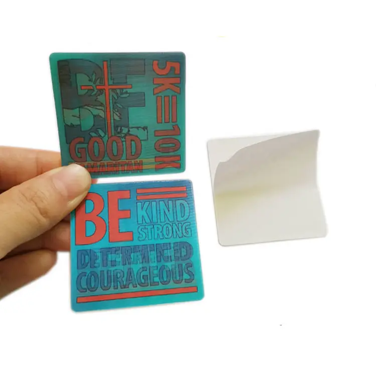 Wholesale Removable waterproof 3D lenticular Decal Custom Die Cut Stickers