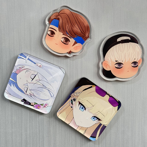 Simpatici <span class=keywords><strong>magneti</strong></span> in acrilico trasparente per frigo <span class=keywords><strong>personalizzati</strong></span> magnetici in acrilico <span class=keywords><strong>con</strong></span> cornice personalizzata calamita acrilica personalizzata - Product Image 4