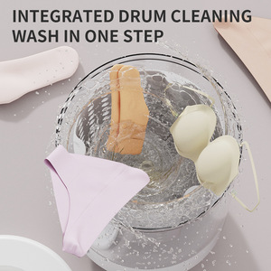 Mini lavadora portátil con alimentación USB y batería para limpiar ropa interior y calcetines - Product Image 5