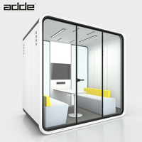 Studio audio mobile intérieur démonté Cabine silencieuse Cabine insonorisée pour salle de direct Bureau mobile Cabine acoustique