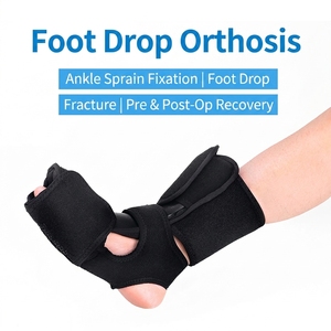 90 °   Attelle de nuit rigide avec sangles réglables pour étirement passif et soulagement des inconforts du <span class=keywords><strong>pied</strong></span> - Product Image 1