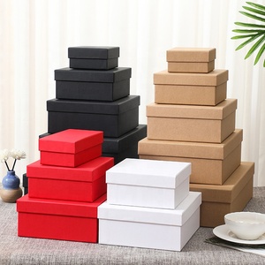 Venta al por mayor de rosas cuadradas caja de regalo conjuntos rectángulo dama de honor sombrero negro papel cartón jabón Flores <span class=keywords><strong>Amor</strong></span> flores cajas - Product Image 4