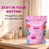Mélange de Myo-Inositol et de D-Chiro-Inositol 40:1 en poudre pour le bien-être des femmes, 45 portions, 225g