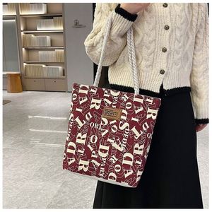 I-0666 <b>Large</b> Capacity Canvas <b>Bag</b> Shopping <b>Bags</b> Canvas Women's <b>Tote</b> <b>Bags</b> - Product Image 5