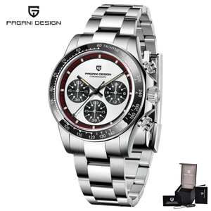 Montre pour homme PAGANI DESIGN PD1676, classique, quartz, étanche, acier inoxydable, cadeau exquis, montre de festival, Reloj Hombre - Product Image 1