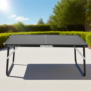Bán Buôn 60X40 Có Thể Gập Lại Nhỏ Gọn Ngoài Trời Máy Tính Xách Tay Bàn Bàn Giải Trí Hiện Đại Dễ Dàng Có 3Mm MDF Top Với Tùy Chỉnh Khung Kim Loại - Product Image 5