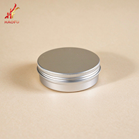 Offre Spéciale – Boîte en aluminium fileté de 10g, 20g, 30g, 50g, 60g, 100g avec couvercle rond pour baume, masque de boue, pommade – Boîte vide en plastique pour pommade portionnée