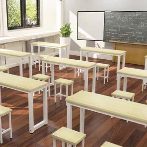 Mobilier moderne Salle de formation Salle de réunion Table de tutorat et de formation pour étudiants Table de conférence - Product Image 3