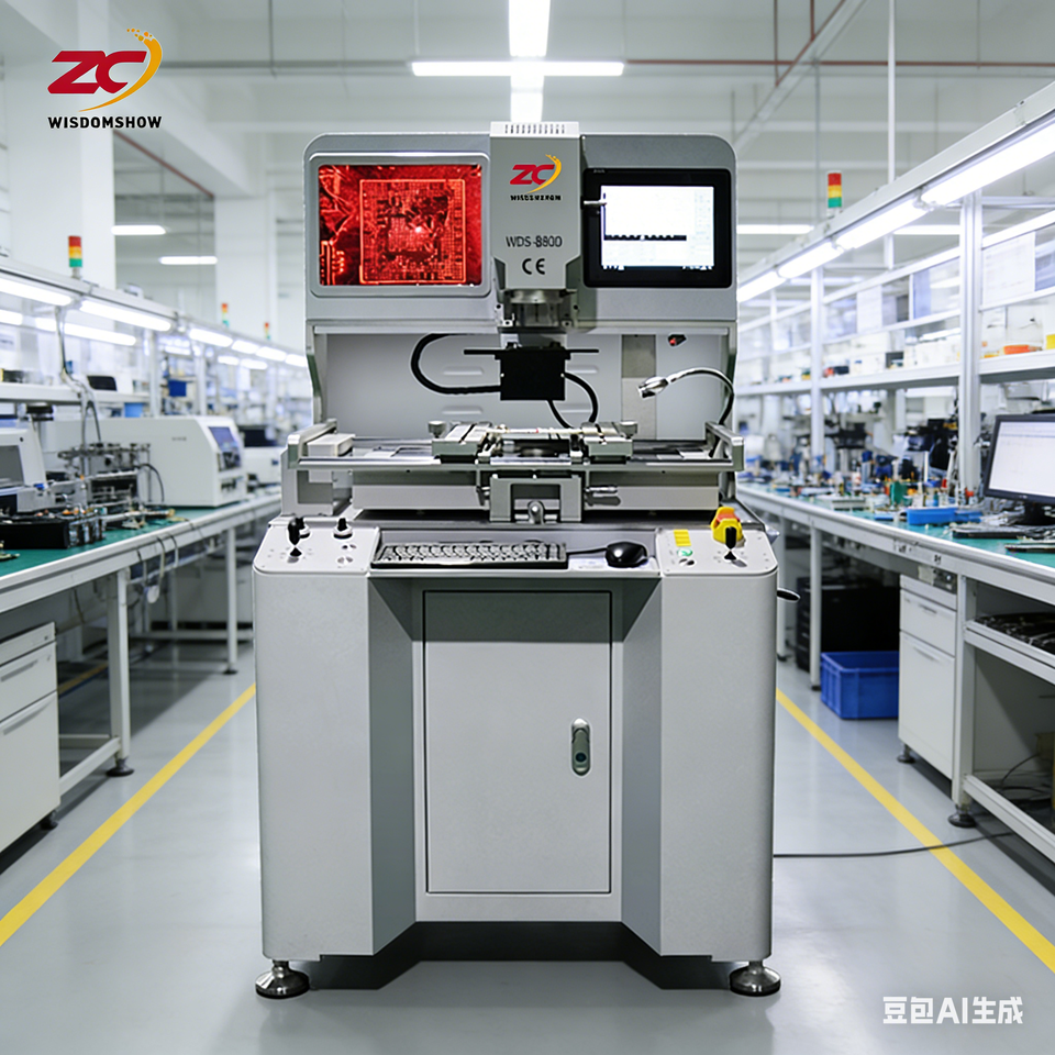 Semi-Automatic PLC BGA Rework System Touch Screen Control | Intelligent ...