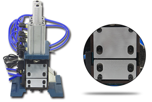 Dénudeur de câble de cuivre de type verticale, semi-automatique, dénudeur de fil <span class=keywords><strong>pneumatique</strong></span>, Machine à torsader - Product Image 6