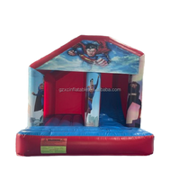 Venta al por mayor comercial niños inflable Combo saltar Castillo Casa de rebote con tobogán para alquiler de fiesta