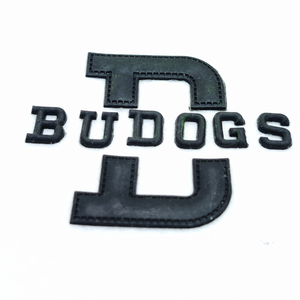 カスタムエンボス加工3Dソフト衣料用PVCサッカーウェアパッチ、衣類用アイロン接着パッチ - Product Image 5