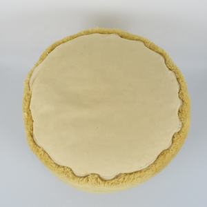 Puf otomano de piel de oveja para el hogar, taburete de piel suave, hecho a mano, 100% Lana, decorativo, Moderno - Product Image 5