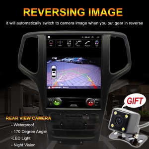 Pantalla Vertical Android 13 de 12.8 Pulgadas para Jeep Grand Cherokee 2013-2018, Radio para Auto, Reproductor Multimedia de Video, GPS, Carplay, Audio para Auto - Product Image 5