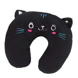 تخصيص الاطفال السفر مسند الرأس وسادة الكرتون الحيوان يو شكل وسادة الرقبة وسادة حيوان أليف ألعاب من نسيج مخملي للأطفال هدية - Product Image 5