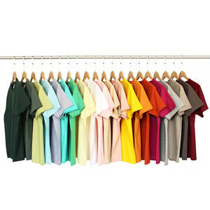 T-shirt pour hommes, vierge, brodé, 220 coton, sans couture, professionnel, collection été, 100% grammes - Product Image 3