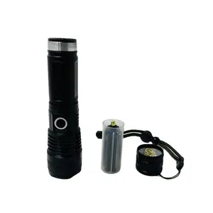 Waterproof xhp50 led flashlight mini usb torch rechargeable zoom fishing lantern powerful tactical flash light camping lamp