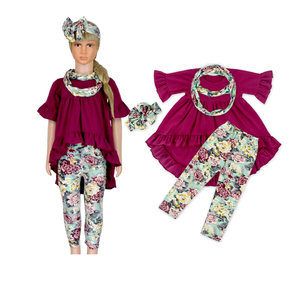 Vestido de Fiesta para Bebé con Estampado Digital Personalizado, Ropa Infantil de Boutique, Conjuntos de Ropa para Bebé Recién Nacido de Otoño, Conjunto de Vestido para Niña - Product Image 1